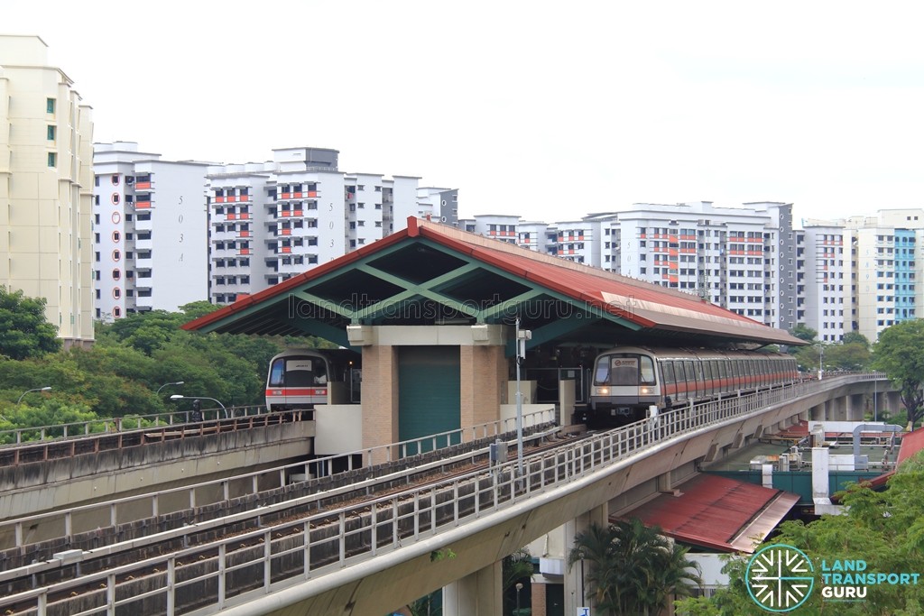 Sembawang MRT Station - Exterior view