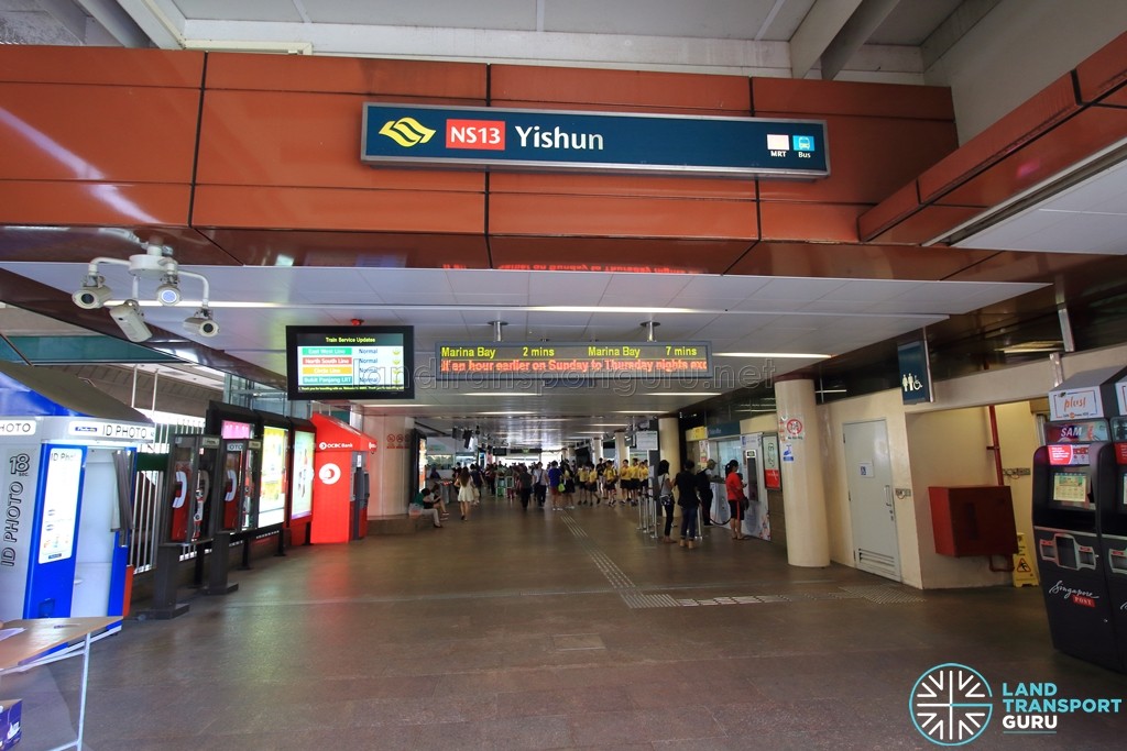 Yishun MRT Station - Exit B