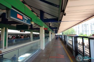 Yishun MRT Station - Platform A