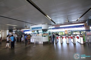 Khatib MRT Station - Passenger Service Centre & Faregates