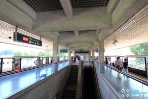 Yio Chu Kang MRT Station - Platform level