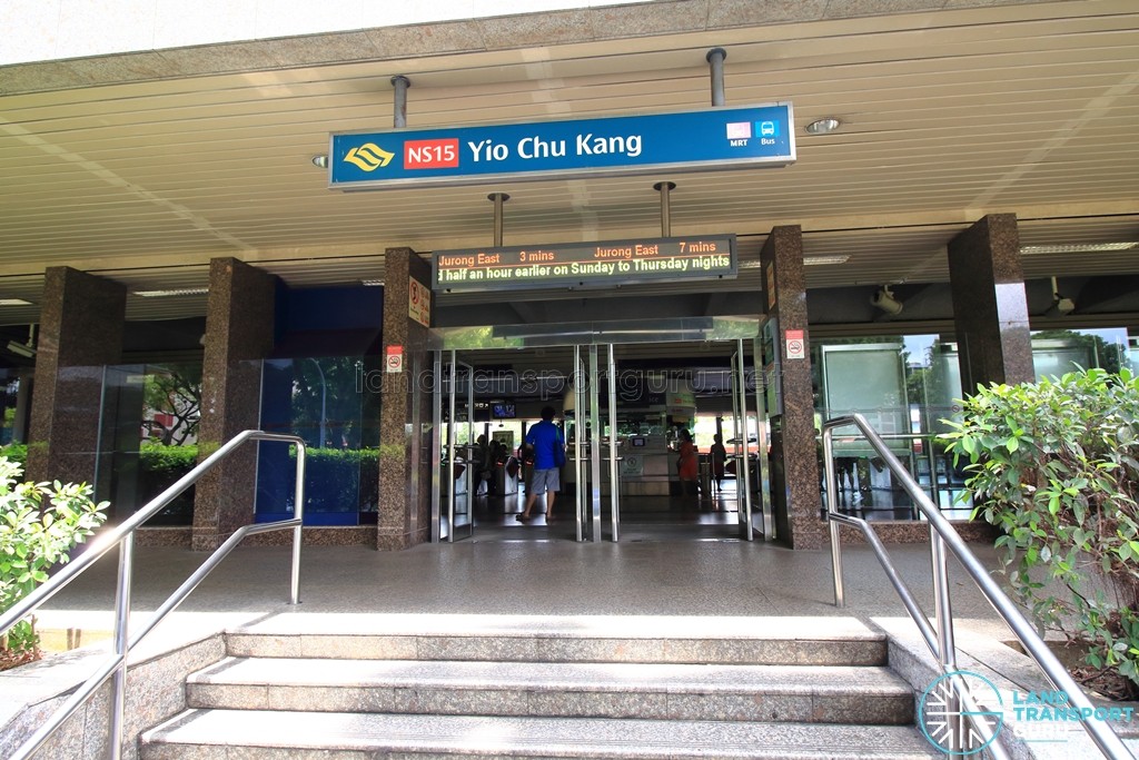 Yio Chu Kang MRT Station - Exit A