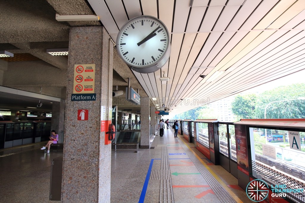 Ang Mo Kio Station: NSL Platform A
