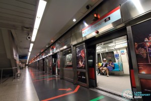 Braddell MRT Station - Platform B
