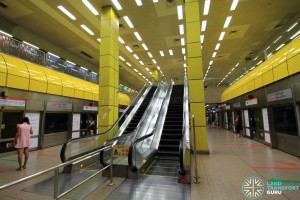 Toa Payoh MRT Station - Platform level