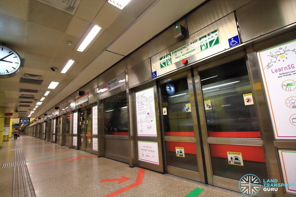 Toa Payoh MRT Station - Platform A