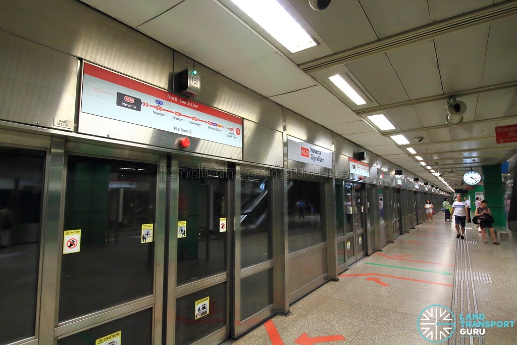 Novena MRT Station - Platform B