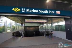 Marina South Pier MRT Station - Exit A