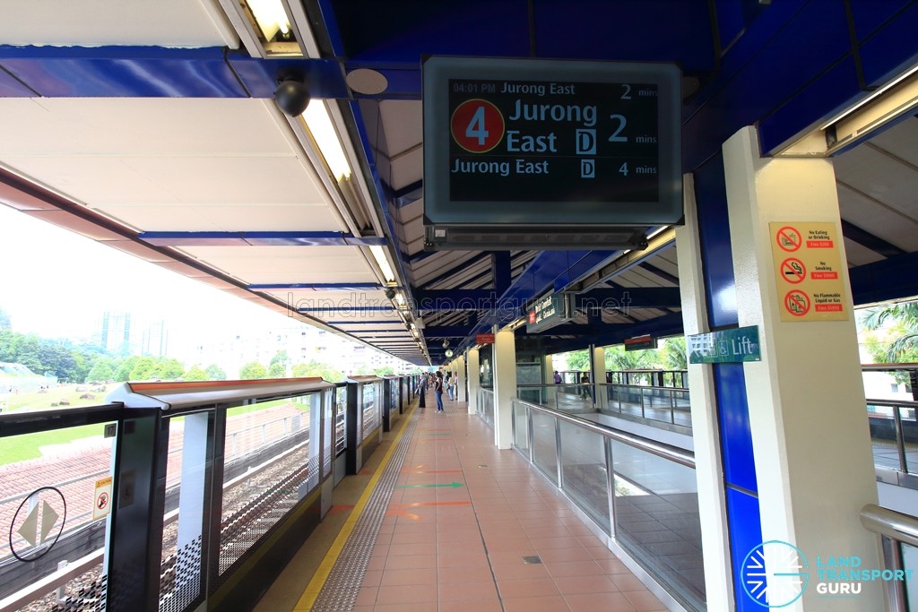 Bukit Gombak MRT Station - Platform B
