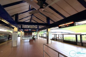 Bukit Gombak MRT Station - Platform level
