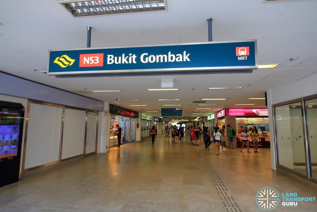 Bukit Gombak MRT Station - Exit D