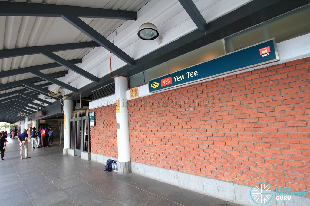 Yew Tee MRT Station - Exit A