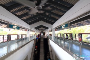 Yew Tee MRT Station - Platform level