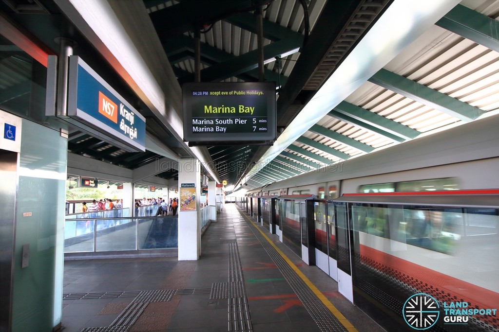Kranji MRT Station - Platform A