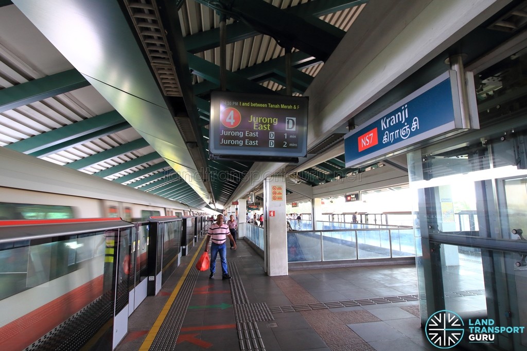 Kranji MRT Station - Platform B