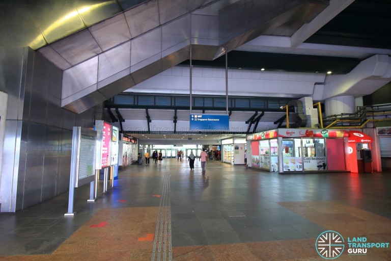 Kranji MRT Station – Concourse level | Land Transport Guru