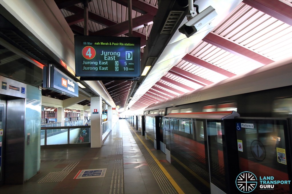 Marsiling MRT Station - Platform A