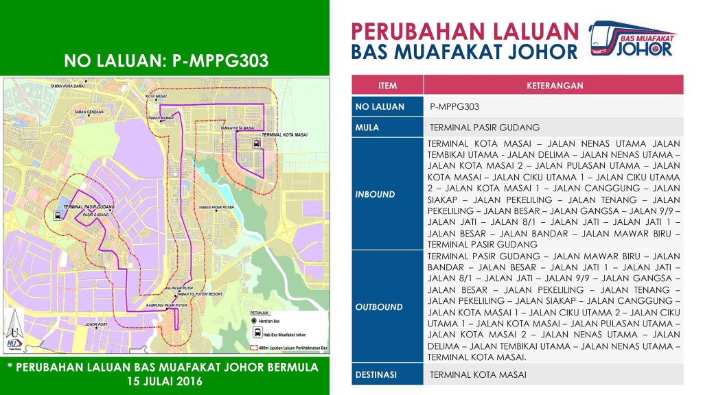 P303 - Route Poster