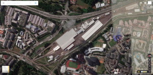 Satellite view of Bishan Depot