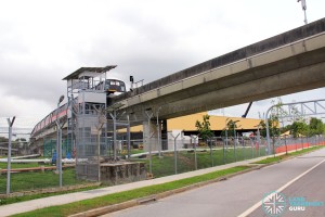Changi Depot - Reception track