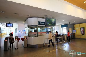 Kallang MRT Station - Passenger Service Centre & Faregates