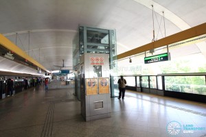 Kallang MRT Station - Platform level