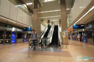 Tanjong Pagar MRT Station - Platform level