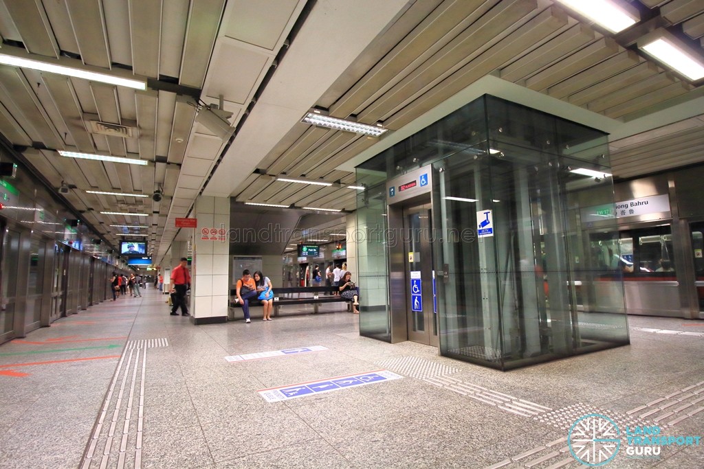 Tiong Bahru MRT Station - Platform level