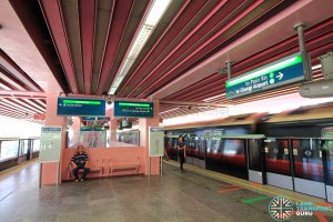 Redhill MRT Station - Platform level