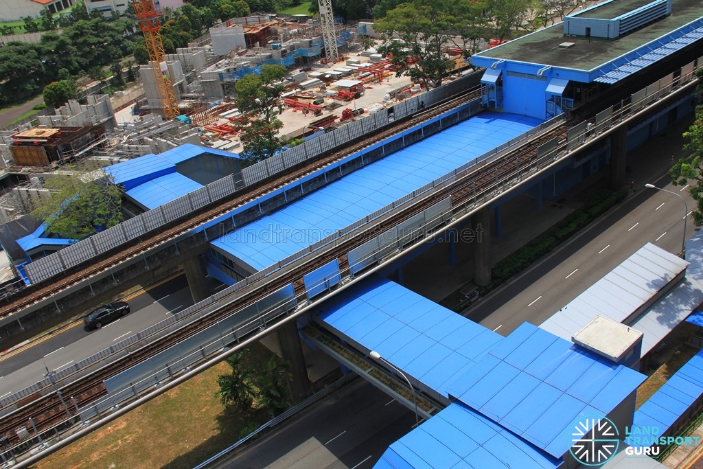 Queenstown MRT Station - New Concourse from above