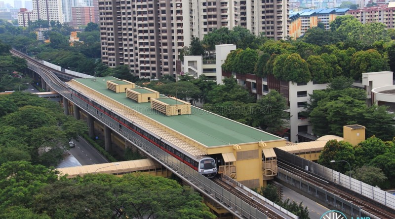 Commonwealth MRT Station - Aerial view