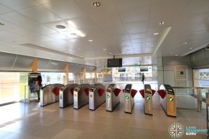 Commonwealth MRT Station - South Ticket Concourse - Faregates