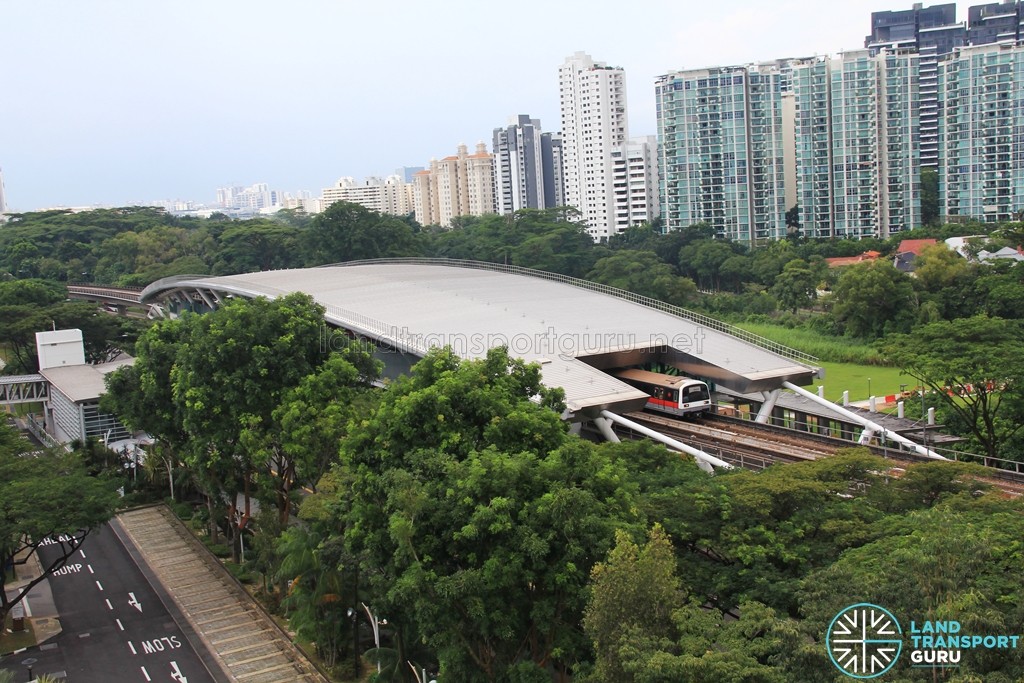 Dover MRT Station - Aerial view
