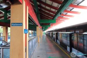 Chinese Garden MRT Station - Platform B