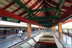 Chinese Garden MRT Station - Platform level