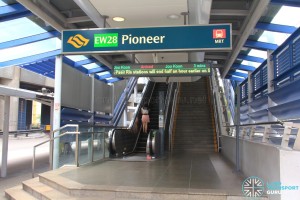 Pioneer MRT Station - Exit B