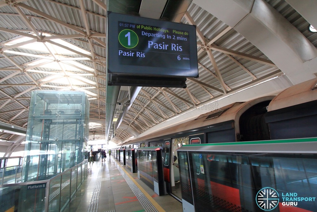 Joo Koon MRT Station - Platform A