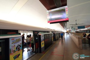 Tampines MRT Station - EWL Platform B