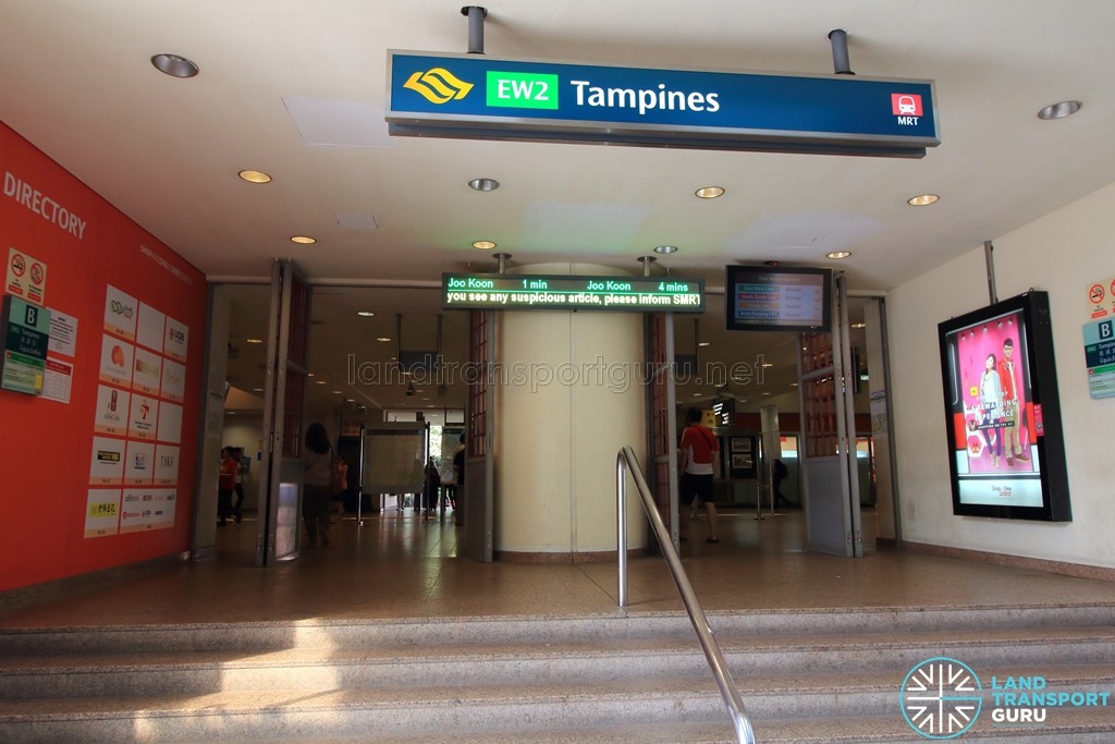 Tampines MRT Station - Exit B