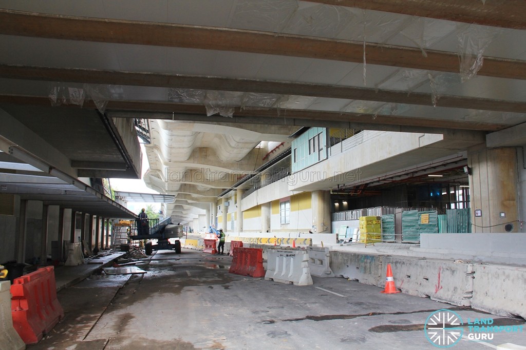 Tuas Crescent MRT Station - Construction progress (June 2016)