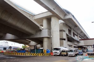 Tuas West Road MRT Station - Construction progress (June 2016)