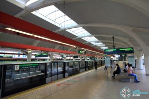 Tanah Merah MRT Station - Platform D (to Changi Airport)