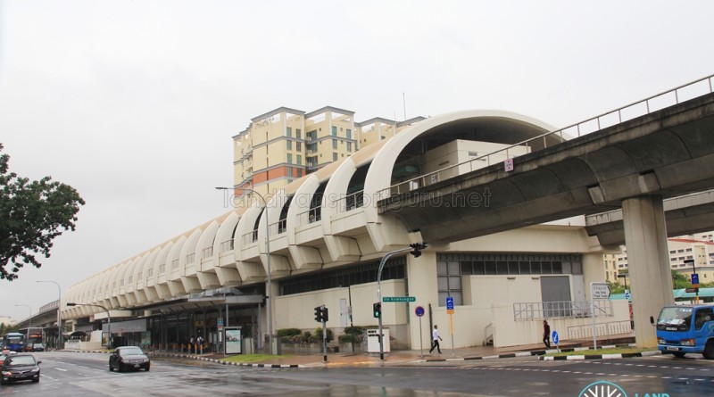 Kembangan MRT Station - Exterior view (from East)
