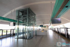 Kembangan MRT Station - Platform level