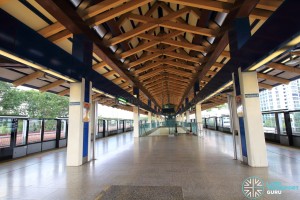 Eunos MRT Station - Platform level