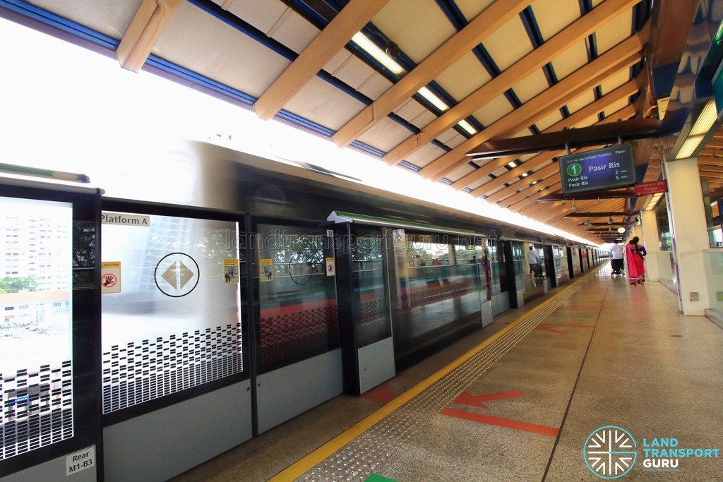 Eunos MRT Station - Platform A