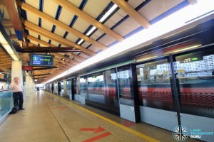 Eunos MRT Station - Platform B