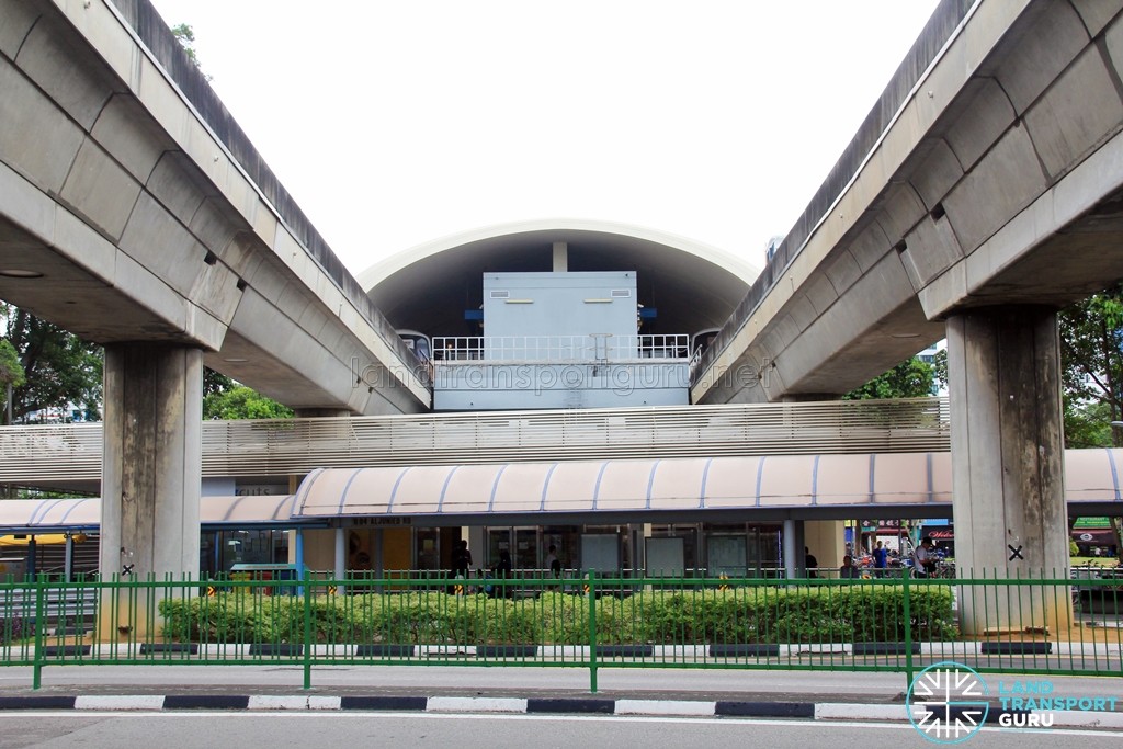 Aljunied MRT Station - Exterior view