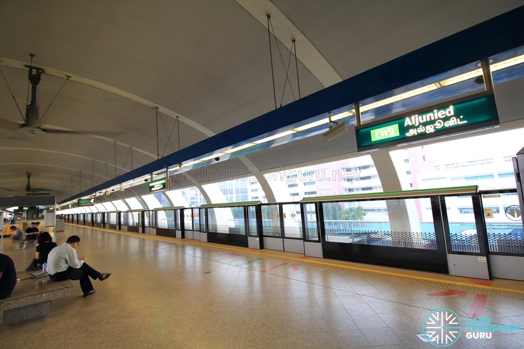 Aljunied MRT Station - Platform level