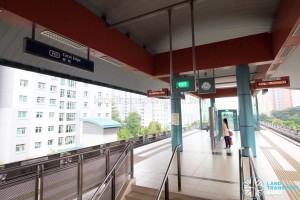 Coral Edge LRT Station - Platform level